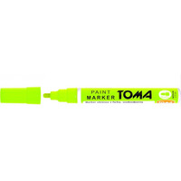 Marker olejowy, fibrowa kocwka 2, 5mm, zielony neon TO-440 Toma