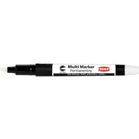 Marker permanentny Multi Marker 2, 5mm, biay TO-332 00 Toma