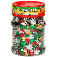 Confetti cekinowe kka - mix witeczny 100g ASTRA, 335116004