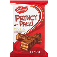 PRYNCYPAKI Wafelki z kremem kakaowym w czekoladzie CLASSIC dr Gerard 200G