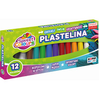 Plastelina 12kol.KOMA
