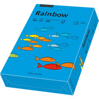 Papier xero A4 160g c.niebieski 250aR88 RAINBOW 88042769/69 OPT