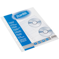 Koszulki groszkowe na 2CD A4 (5szt) BANTEX 100080933