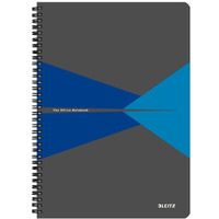 Koonotatnik Office Card A4, w linie, niebieski Leitz, 46480035