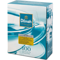 Herbata DILMAH EARL GREY 100 kopert x2g czarna z zawieszk