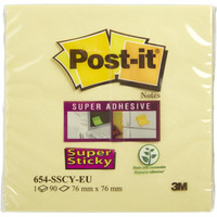 Bloczek 3M POST-IT 76x76mm ty 90k Super Sticky 70005197911