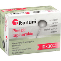 Pinezka tapicerska 30szt. d.szpilki 14.5mm 82785 TITANUM