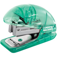 Zszywacz mini Rapid ColourBreeze F4, 10 kartek, 5 lat gwarancji, zielony 5001326