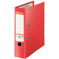 Segregator A4/80mm czerwony ESSELTE PLUS VIVIDA No.1 81183
