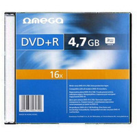 Pyta OMEGA DVD+R 4, 7GB 16X SLIM CASE (10) OMD16S+