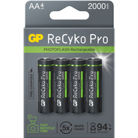 Akumulator NiMH GP, AA, 1.2V, min 2000mAh (4) GP Batteries 210AAHCF-APCEB4