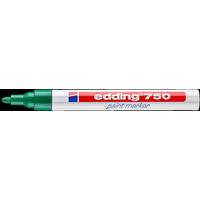 Marker lakierowy 2-4mm 750 zielony EDDING końcówka okrągła