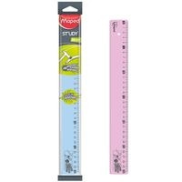 Linijka STUDY 30cm mix 2 kolorw MAPED 245510