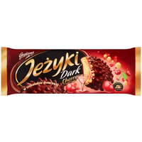 Ciastka JEYKI Dark Cherry 140g w czekoladzie deserowej