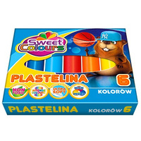 Plastelina 6kol.KOMA