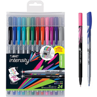 Flamastry BIC Intensity Fine mix AST+FUN Etui 20szt, CEL1011728