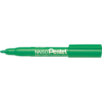 Marker permanentny NN50 zielony okrga kocwka PENTEL
