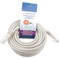 Kabel UTP CAT 5E PATCHCORD 10m szary EB277E ESPERANZA