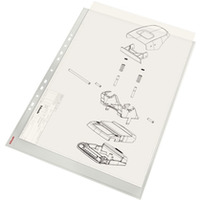 Koszulki groszkowe A3 75mic. ESSELTE pionowe (10szt) 47181