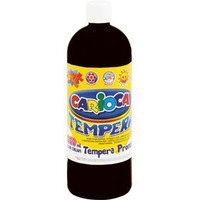 Farba tempera 1000 ml, czarny CARIOCA 170-1443/170-2642