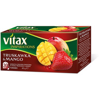 Herbata VITAX INSPIRATIONS TRUSKAWKA I MANGO 20t*2g zawieszka