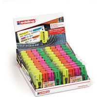 Zakreślacze mini kpl. 4-kol. etui Edding 7/4S