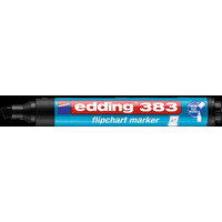 Marker flipchart city 1-5mm czarny EDDING 383/001/C