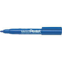 Marker permanentny NN50 niebieski okrga kocwka PENTEL