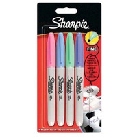 Markery permanentny SHARPIE FINE PASTEL 4szt.-zestaw 2065402