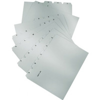 Przekadka HAN PP A5 do kartoteki (25) szare 985-13