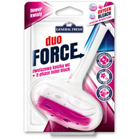 Kostka do WC DUO FORCE zawieszka 40g kwiat GENERAL FRESH