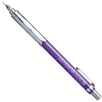 Owek automatyczny Pentel 0, 5 mm GRAPHGEAR 300 transparentny fioletowy PG315-TVX