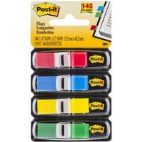 Zakadki indeksujce POST-IT 12x43mm 683-4 4x35szt 3M 70071353570