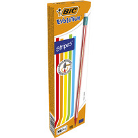 Owek z gumk BIC Evolution Stripes 646 HB, 8960342