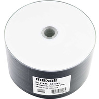 Pyta MAXELL CD-R 700MB 52x (50szt) PRINTABLE white do nadruku, SP shrink, bulk 624043