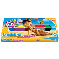 Modelina 10kolor.pastel KOMA