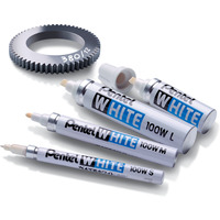 Marker olejowy biay biay X100W-L-W PENTEL