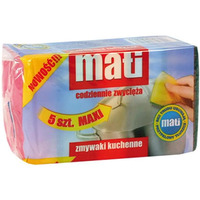 Zmywaki gbka do zmywania  Maxi (5 szt.) MATI 08267