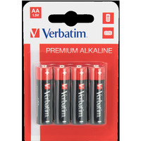 Baterie VERBATIM ALKALICZNE LR06 AA BLISTER 4szt. 49921