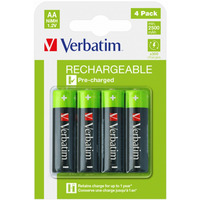 Akumulatory VERBATIM HR6 AA 2500 mAh BLISTER 4szt. 49517