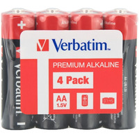 Baterie VERBATIM ALKALICZNE LR06 AA SHRINK 4szt. 49501