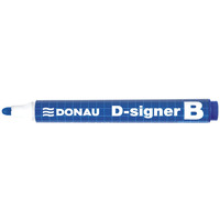 Marker do tablic DONAU D-Signer B, okrgy, 2-4mm (linia), niebieski