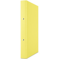 Segregator ringowy DONAU, PP, A4/2R/20mm, żółty