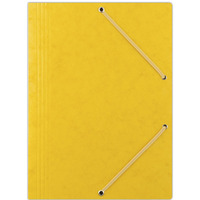 Teczka z gumk� DONAU, preszpan, A4, 390gsm, 3-skrz., ��ta