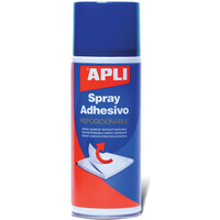 Klej w sprayu APLI, do repozycjonowania, 400ml