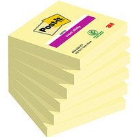 Karteczki samoprzylepne POST-IT? Super Sticky (654-6SSCY-EU), 76x76mm, 1x90 kart., te