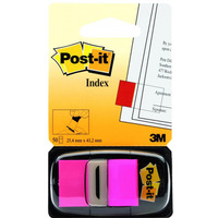 Zakadki indeksujce POST-IT? (680-21), PP, 25, 4x43, 2mm, 50 kart., jaskraworowe