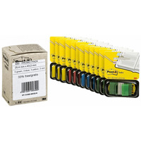 Zestaw promocyjny zakadek POST-IT? (680 -P10+2), PP, 25, 4x43, 2mm, mix kolorw, 10+2 GRATIS