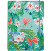 Notatnik A4 2x40 kartek linnia/kratka PP flex ladylike jungle 50044320 Herlitz