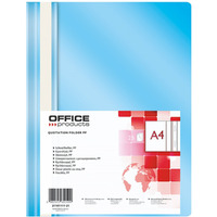 Skoroszyt OFFICE PRODUCTS, PP, A4, mikki, 100/170mikr., jasnoniebieski